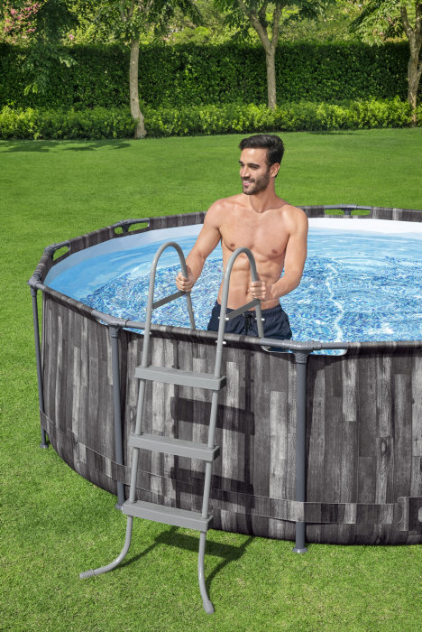 Basseng Steel Pro Max 9150 liter Ø366 cm - Bestway